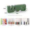 【NEW】 Multipurpose Knife Sharpener Scissor Sharpen Tools Whetstone Carbide Knife Tungsten Steel Fish Sharpener For Kitchen Accessories.