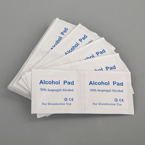 First Aid Pad Disinfectant Wipes 100 Pcs Box