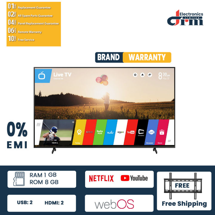 Mango 65 Inch Web OS Smart LED TV