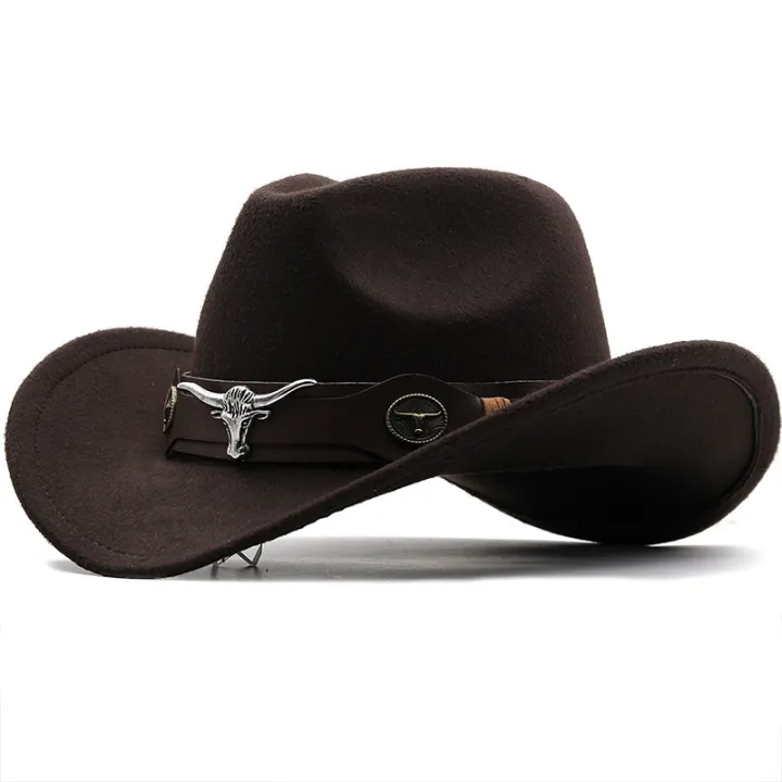 %EF%BC%88NEW%EF%BC%89New%20Wome%20Men%20Black%20Wool%20Western%20Cowboy%20Hat%20Gentleman%20Jazz%20Sombrero%20Hombre%20Cap%20Dad%20Cowgirl%20Hats%20Size%2056-58cm%20-%20Image%208