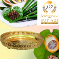Paner Bata Pandan Paner Box Betel Leaf serving tray- Gold.