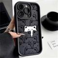 Cellphone Case For OPPO A16 A38 A16K A17 A53 A54 A55 A58 A72 A74 A36 A78 4G A54S A32 A96 F19S RENO 6 Lite Phone Casing Cartoon Matte Popular Angel Eyes Couple Cute Bear Back Cover Shockproof Camera Protective Anti-falling TPU Soft. 