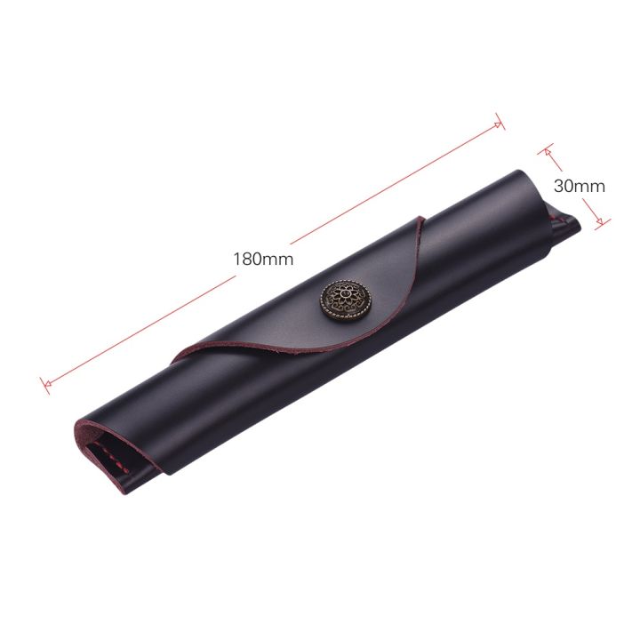 Antique%20Leather%20Pen%20Case%20Fountain%20Handmade%20Sleeve%20Bag%20Pouch%20Protector%20for%20Single%20Pen%20Stylus%20Ballpoint%207%20*%201.2''%20-%20Image%203