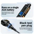 ANENG A3009 Mini Pen Multimeter 6000 Counts Voltmeter VA Reverse LCD Display with Voice Broadcast. 