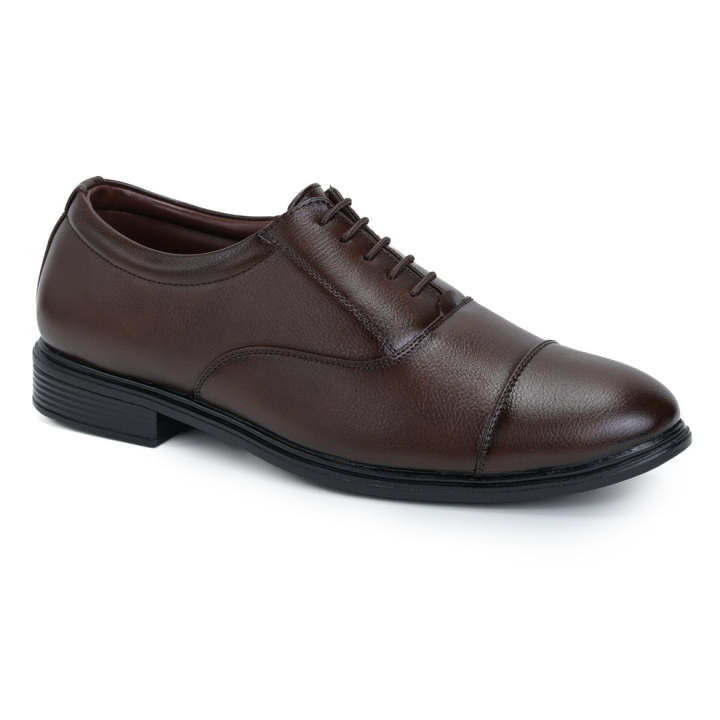 Men's Formal Shoe Premium Quality Formal Design - Chocolate (Socks Free!!)