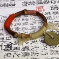 Wooden bracelet authentic Tibetan chicken blood vine bracelet women's unknotted couple ancient style opening men's boudoir silver jewelry.