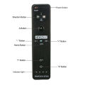 Wireless Bluetooth Controller Suitable For Wii / Wii U Right Handle Built-in Accelerator (Built-in Motion Plus) Built-in Speaker with durability.