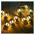 Golden Metal Hurricane Fairy Light 20 Pcs Decorative Home Decor Fairy Light. 