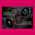 【3C VictoryEagle】D18S Kleurrijke Touch 3D Sport Horloge Stappenteller Smart Horloge Hartslagmeter Vrouwen Klok Smartwatch D18S. 