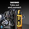 Transformers TF-T11 Gaming Headset Bluetooth 5.4 Earphones HD Call with Mic HIFI Headphones Low Latency Sport Earbuds 300mAh.