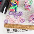 Baby Girl Elastic Hair Bands - Colorful Mini Rubber Bands for Kid's Ponytails & Hair Accessories (Multicolor).