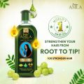 International UAE product Hair care Dabur Amla hair oil used for male female - 300 ml. 
