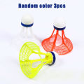 3Pcs Windproof Badminton Wind Resistance Shuttlecock Ball Training Accessoires Sport Supplies Multicolor Nylon Badminton. 