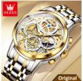 Inspired by O- K- CLE_VS 9947 Top Luxury Brand Chronograph Stainless Steel Wristwatch For Men.