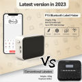 Portable Mini Label Printer P15 Label Maker Wireless Bluetooth Sticker Printer Thermal Labeling Machine Print Name Price Tag minghao.