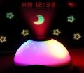 Whole Sale 7 Colors LED Change Star Night Light Magic Projector Backlight Alarm Clock Home Decor Decoration 2022 New.