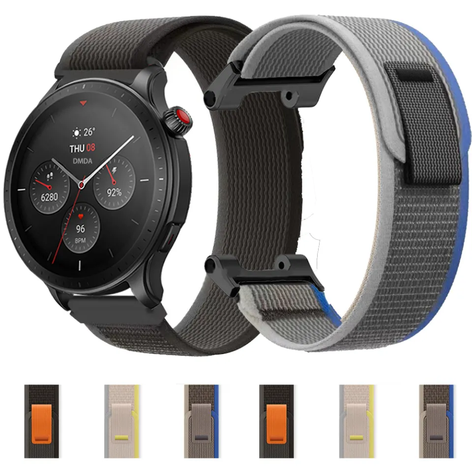 Trail Loop Nylon Strap For Huami Amazfit T-REX Smart Watch Band