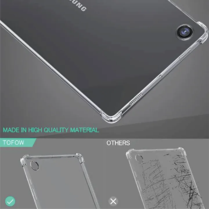 Samsung%20Galaxy%20Tab%20%20A8%202021%2010.5%20Inches%20(SM-X00,SM-X205)%20Transparent%20Crystal%20Clear%20Back%20Case%20Cover%20+%20Tempered%20Glass%20Protector%20for%20Samsung%20Galaxy%20Tab%20A8%202021%2010.5%20Inches%20(%202%20in%201%20Combo)%20-%20Image%207