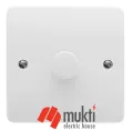 MK Made in UK LOGIC PLUS Fan Regulator Dimmer without Switch Socket Speed Control. 