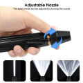 (No Tube)Geepact LH-1112 Portable Water Sprayer Nozzle Adjustable Metal High Pressure Car Washing Garden Hose Sprinkler System Car Wash Watering Water Spray Nozzle.