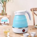 Travelling Folding Kettle Electric Silicone Foldable Water Kettles Compression Leak Proof Portable Mini Kettle by Dreamy DeaLs. 