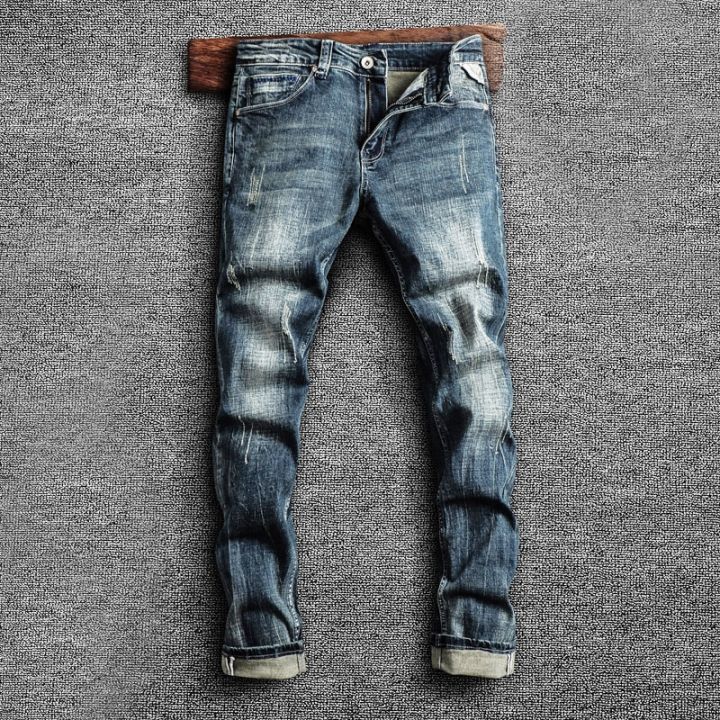 Italian%20Style%20Fashion%20Men%20Jeans%20Retro%20Blue%20Elastic%20Slim%20Fit%20Ripped%20Jeans%20Men%20Trousers%20Vintage%20Designer%20Casual%20Denim%20Pants%20Hombre%20-%20Image%203