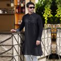 Stylish & Fashionable 100% Indian Cotton Panjabi For Men ..
