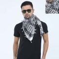 Soft Cotton Head scarf (40/40 inch) Haji Rumal/Gamcha Muslim Busana/Tie/Cap Hazi Pagri/Keren/Towel Men's Hijab/Hejab Tupi/Hat for Men-Black. 