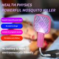 【FUPANG】Portable Handheld Bug Zapper Outdoor Insect Fly Swatter Racket Mosquitos Killer.