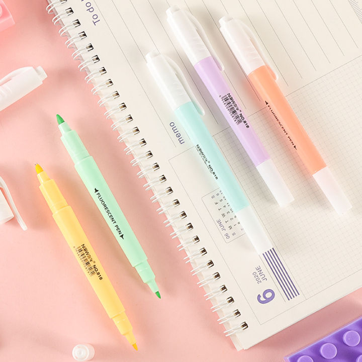 6pcs/set%20Cute%20Candy%20Color%20Highlighter%20Pen%20Stationery%20Double%20Headed%20Fluorescent%20Marker%20Pen%20Mark%20Pen%20Office%20School%20Supplies%20-%20Image%204