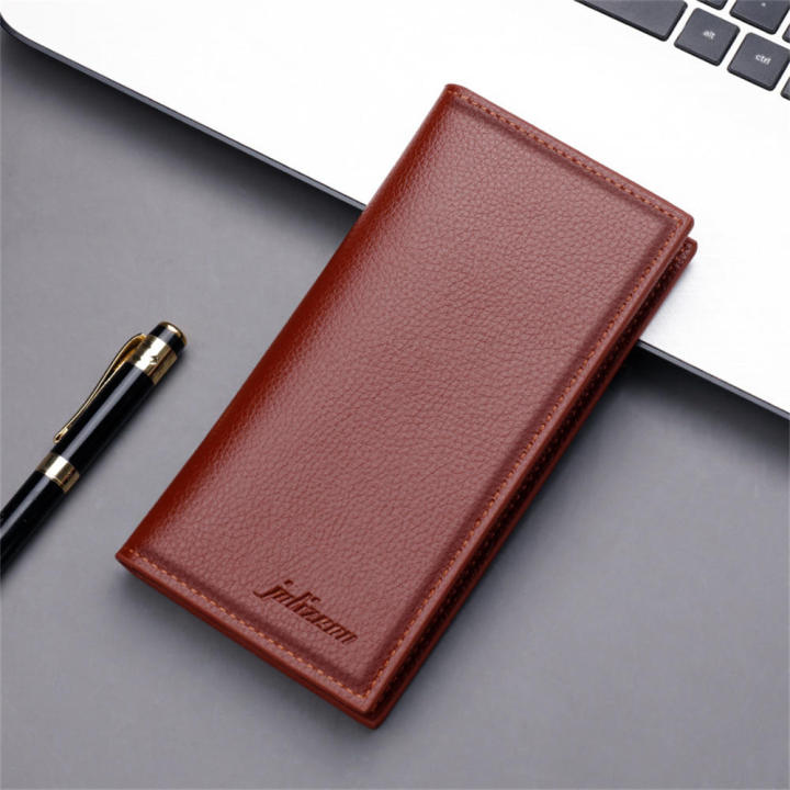 Fashion%20Long%20Wallet%20Multi-layer%20Card%20Case%20Driving%20License%20Cover%20Soft%20PU%20Leather%20Lychee%20Grain%20Credit%20Card%20ID%20Holder%20Ultra-thin%20Wallet%20for%20Men%20-%20Image%203