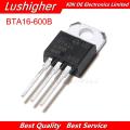 A Class TRIAC BTA16-600B BTA16 16A 600V Thysitor Isolated Bidirectional SCR Transistor THT Package TO-220 Transistors Electrical Circuitry & Parts. 