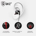 QKZ DM10 Zinc Alloy Gaming HiFi Earphone In Ear Earphone - Headphone - Headphone - Ear Phone - Earphone - Headphone.