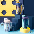590ml Protein Powder Mixer Cup Leakproof Portable Milk Powder Blenders Cup Drinkware Christmas Gifts Unisex for Camping Travel. 