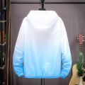 Summer Sun Protective Clothes Men's and Women's Couple's Uv Protection Wind Shield Coat Thin Breathable Men's Fishing Sun-Protective Clothing. 