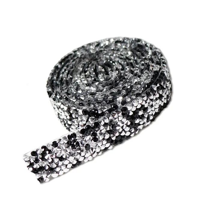 1%20Yard%2020mm%20Glitter%20Rhinestone%20Chain%20Tape%20Trim%20Resin%20Crystal%20Decoration%20DIY%20Belt%20Garment%20Strass%20Hotfix%20Applique%20Craft%20-%20Image%202