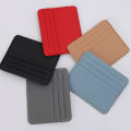 1Pcs Pu Leather ID Card Holder Candy Color Multi Slot Card Case Wallet. 