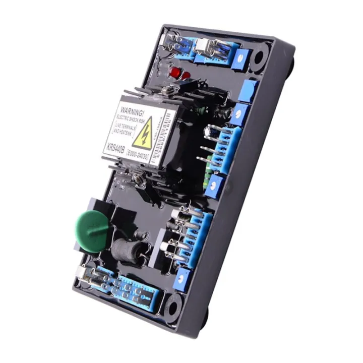 KRS440B AVR Generator Voltage Regulator Black Voltage Regulator for ...