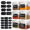 20pcs Spice Jar Labels Chalkboard Condiment Seasoning Containers Stickers Kitchen Bottles Organizer Coffee Blackboard Label. 