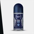 50 ml NIVEA MEN Cool Kick Deodorant Roll on International Germany product used for male. 