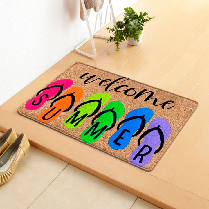 GC%20Summer%20Hello%20Doormat%2040%20x%2060cm/60%20x%2090cm%20Anti%20Slip%20Wear-resistant%20Floor%20Mat%20For%20Bedroom%20Bathroom%20Entrance%20-%20Image%206