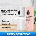 Mini Nano Mister Sprayer Cooler Facial Steamer USB Rechargeable Mini Humidifier Skin Face Care Moisturizing Nebulizer Beauty Spa.