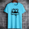 Orange Smile design Best Quality Casual গেঞ্জি ছেলেদের new tshirt | Half Sleeve genji for man.