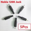 NK-1200 1200 MALE POWER JACK 5V 12V DC Jack Male DC Power Jack 0.9mm Plug Power Supply Jack Adapters 0.9x10mm For LED Strips Cables Barrels Adapters.