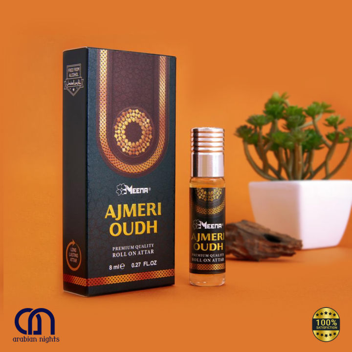Ajmeri Oudh-Premium Quality Roll On Attar-8ML-Made In India