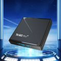 TX60 Pro 14K Ultra HD Smart Android TV Box with Voice Control Remote RAM: 16 GB ROM: 256 GB Wi-Fi, Bluetooth, Dolby Digital, Miracast. 