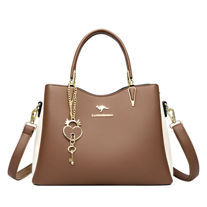 Kangaroo%20Genuine%20Leather%20Women's%20Bag%202023%20New%20Simple%20and%20Versatile%20Women's%20Handbag%20Middle-aged%20Lady%20One%20Shoulder%20Crossbody%20Bag%20-%20Image%205