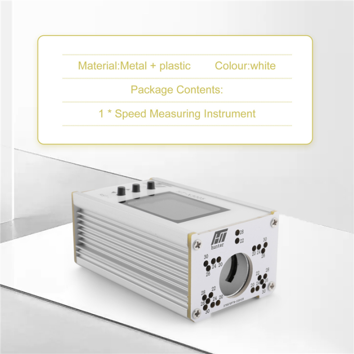 Speed Meter Ball Velocity Energy Measurement Chronograph Speed Tester ...