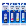 Epson 001 Four color Ink bottle For L6270, L4150, L4160, L4260, L6160, L6170, L6190, L14150 Printer. 