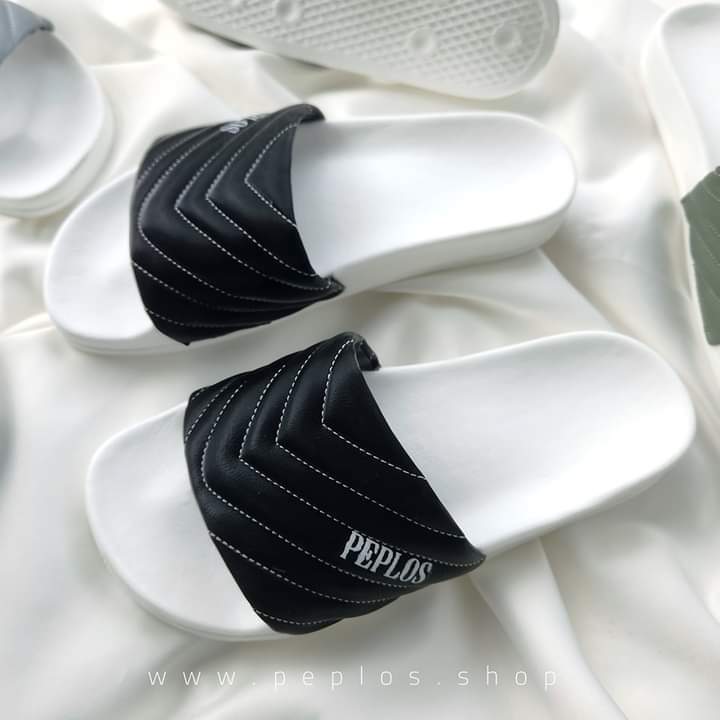 Stylish%20Black%20Blue%20Grey%20And%20Green%20Color%20PEPLOS%20%20Slide%20Slipper%20Sandal%20For%20Men%20S22%20-%20Image%202